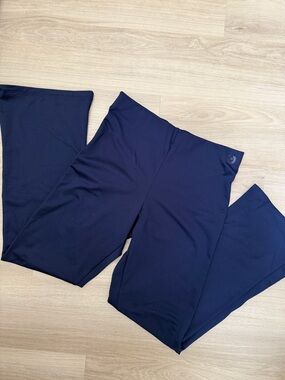 PINK Victoria's Secret Navy Boot Cut Flare Pants
